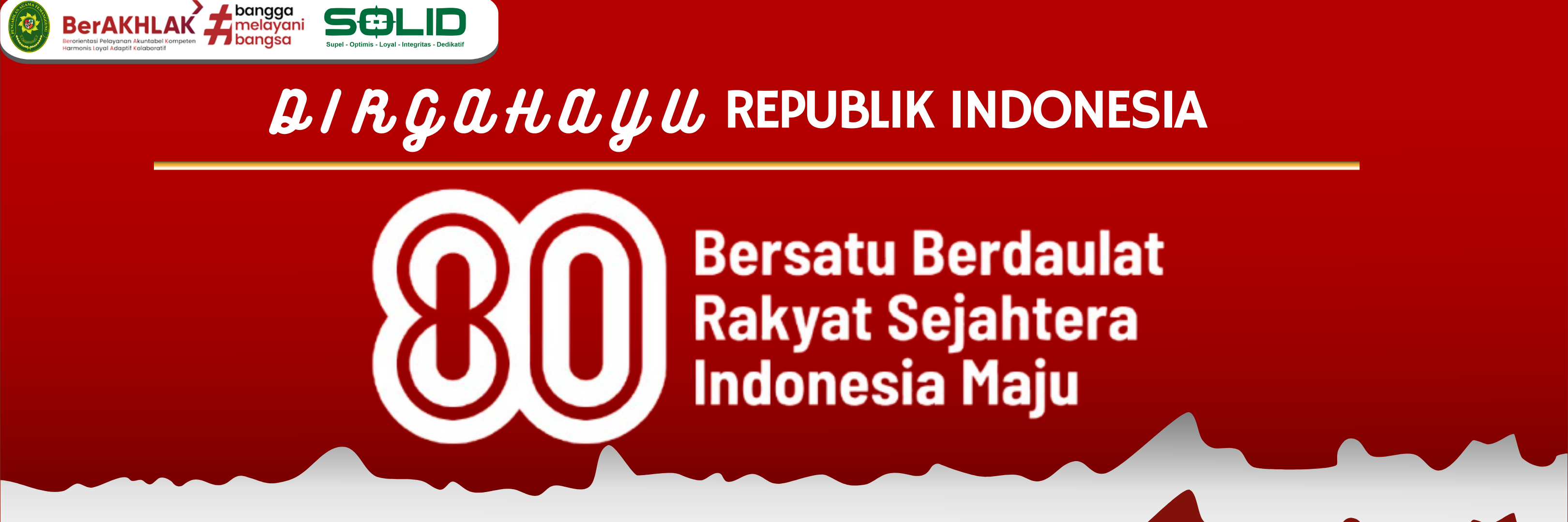 Banner HUT RI