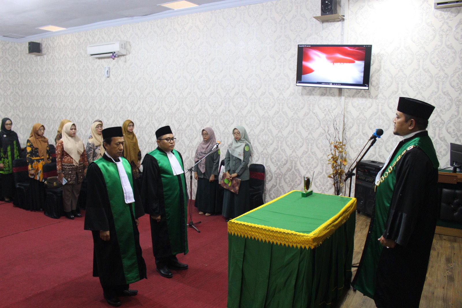 pelantikan wakil hakim 2